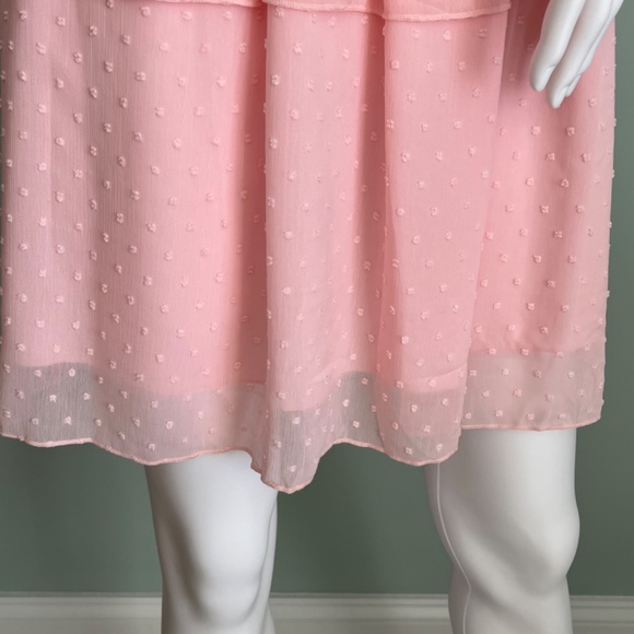 NWT Peach Love California Pink Fit & Flare Mini Dress S - Picture 8 of 12